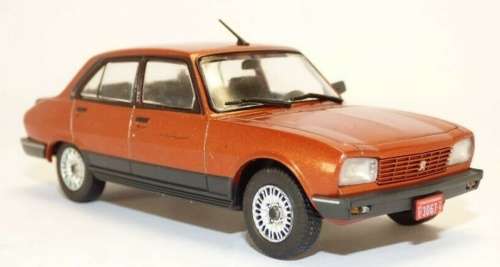 Peugeot 504 GR TN 1985 coppertone 1/43 IXO NEWinBlister  #5825 instant wheels