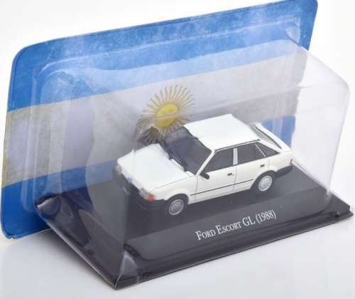 Ford Ecort GL 1988 white 1/43 IXO NEWinBlister  #5826 instant wheels