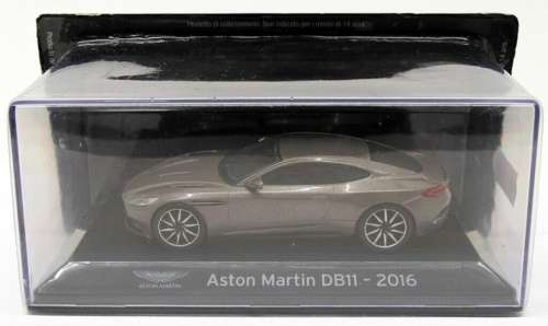 Aston Martin DB11 coupe V12 2016 gunmetal 1/43 IXO NEW+boxed  #5828 instant wheels