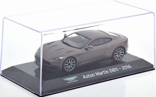 Aston Martin DB11 coupe V12 2016 gunmetal 1/43 IXO NEW+boxed  #5828 instant wheels