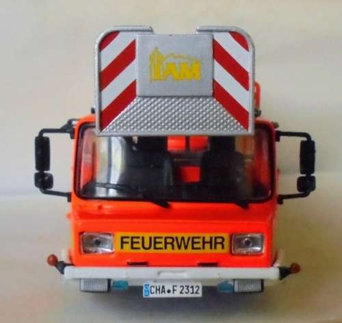 Iveco Magirus DLK 23-12 Swivel ladder 2006 orange 1/43 NEWinBlister   #5559 InstantWheels