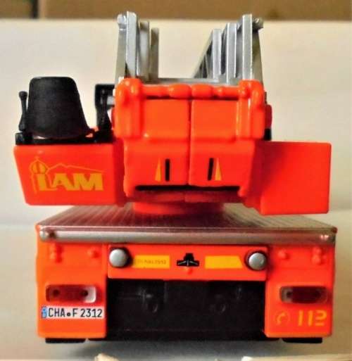 Iveco Magirus DLK 23-12 Swivel ladder 2006 orange 1/43 NEWinBlister   #5559 InstantWheels