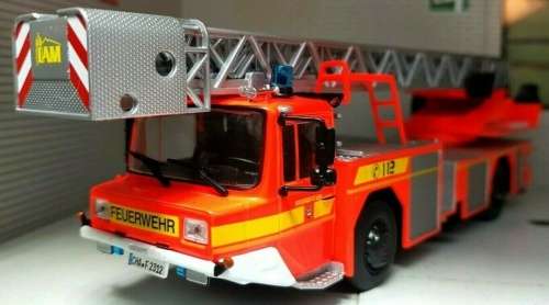 Iveco Magirus DLK 23-12 Swivel ladder 2006 orange 1/43 NEWinBlister   #5559 InstantWheels