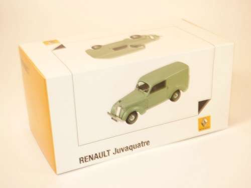 Renault Juvaquatre Van 1937-1960 green 1/43 Norev NEWinBlister  #5835 instant wheels