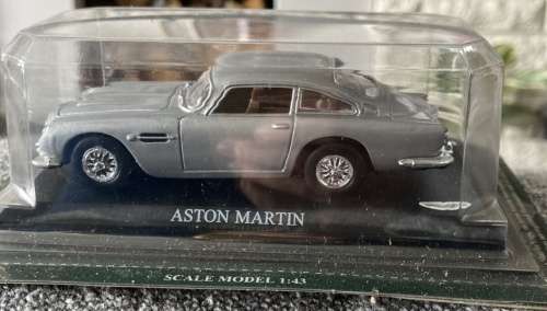 Aston Martin DB5 1965 silver 1/43 IXO NEWinBlister  #5379 instant wheels