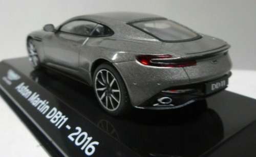 Aston Martin DB11 coupe V12 2016 gunmetal 1/43 IXO NEW+boxed  #5828 instant wheels