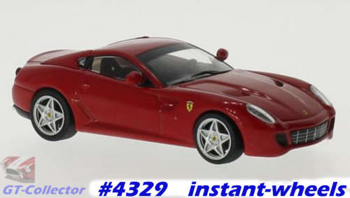 Ferrari 599 GTB Fiorano 2006 1/43 IXO NEW+showcased  #4329 instant wheels