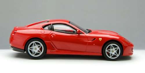 Ferrari 599 GTB Fiorano 2006 1/43 IXO NEW+showcased  #4329 instant wheels