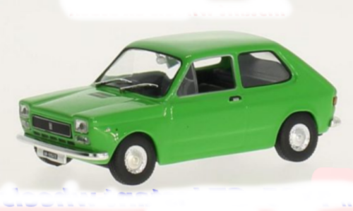 Fiat 127, 1971 1/43 green IXO NEWinBlister  #4588 instant wheels