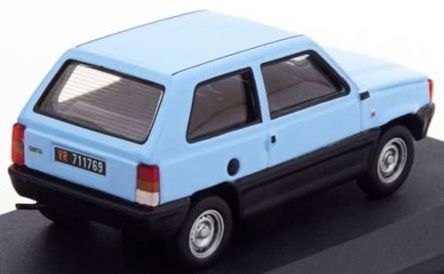 Fiat Panda 45 1980 blue+black 1/43 IXO NEW+showcased  #4145 instant wheels