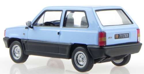 Fiat Panda 45 1980 blue+black 1/43 IXO NEW+showcased  #4145 instant wheels