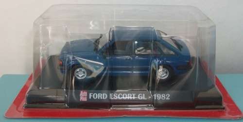 Ford Escort 1.3 GL 1982 dark blue 1/43 IXO NEWinBlister  #4597 instant wheels