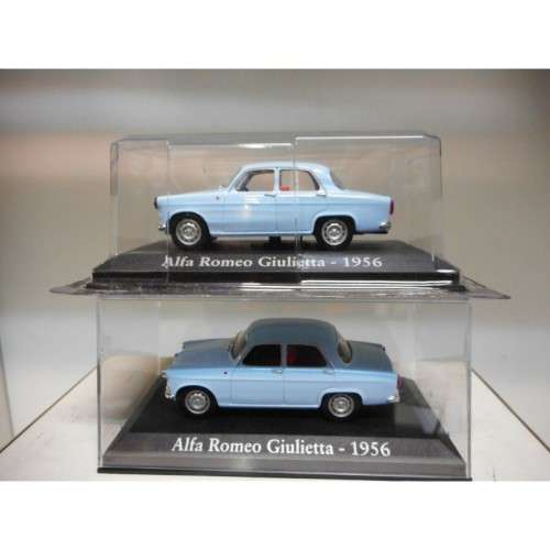 Alfa Romeo Giulietta 1956 lt.blue 1/43 IXO NEW+boxed  #5837 instant wheels