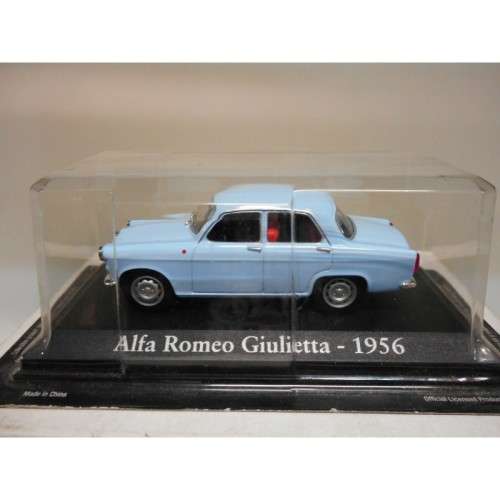 Alfa Romeo Giulietta 1956 lt.blue 1/43 IXO NEW+boxed  #5837 instant wheels