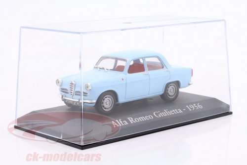Alfa Romeo Giulietta 1956 lt.blue 1/43 IXO NEW+boxed  #5837 instant wheels