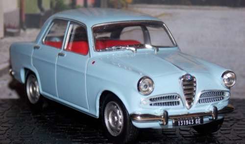 Alfa Romeo Giulietta 1956 lt.blue 1/43 IXO NEW+boxed  #5837 instant wheels