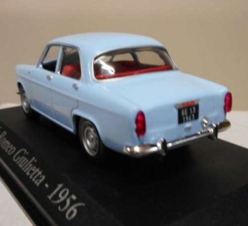 Alfa Romeo Giulietta 1956 lt.blue 1/43 IXO NEW+boxed  #5837 instant wheels