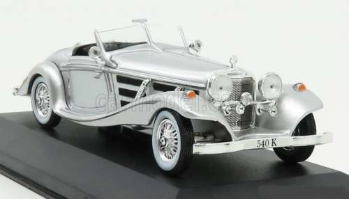 Mercedes-Benz 540 K (W29) Roadster 1936 silver 1/43 IXO NEW+boxed  #5387 instant wheels