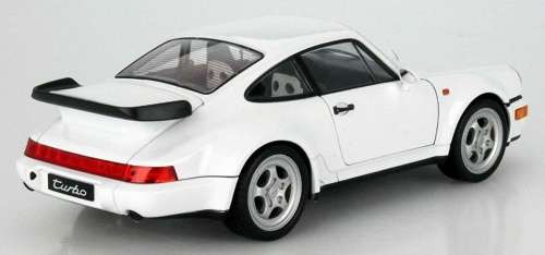 Porsche 911 turbo (964) 2009 white 1-18 Welly NEW+boxed  #8008 instant wheels