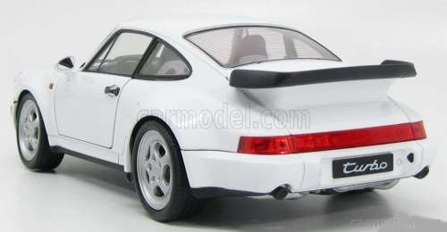 Porsche 911 turbo (964) 2009 white 1-18 Welly NEW+boxed  #8008 instant wheels
