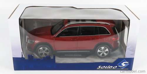 Mercedes-Benz GLB (X247) 2019 red-metallic 1:18 Solido NEW+boxed   #8790 instant wheels