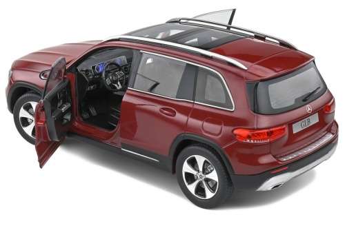 Mercedes-Benz GLB (X247) 2019 red-metallic 1:18 Solido NEW+boxed   #8790 instant wheels