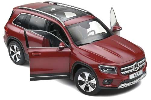 Mercedes-Benz GLB (X247) 2019 red-metallic 1:18 Solido NEW+boxed   #8790 instant wheels