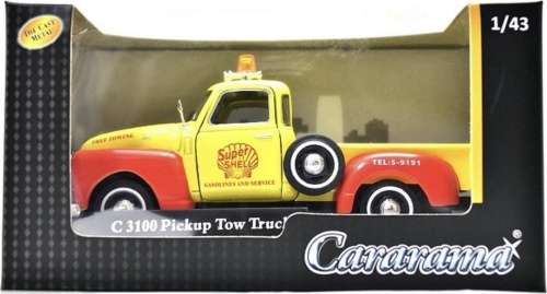CHEVROLET C 3100 SHELL Breakdown Truck 1960 1:43 Cararama NEW+boxed  #5843 instant wheels
