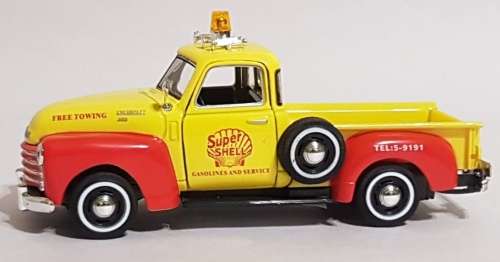 CHEVROLET C 3100 SHELL Breakdown Truck 1960 1:43 Cararama NEW+boxed  #5843 instant wheels