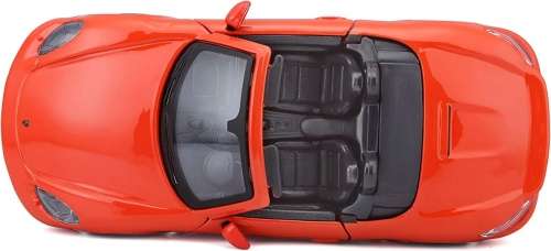 Porsche 718 Boxster (982) 2016 lava-orange 1:24 Bburago NEW+boxed  #2340 instant wheels