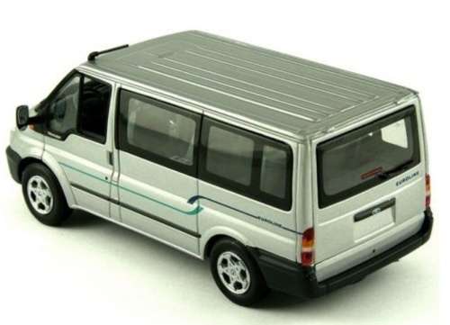 Ford Transit Bus Euroline 2000 silver 1:43 I-Minichamps NEW+boxed   #5845 instant wheels