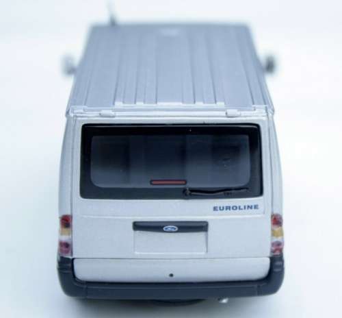 Ford Transit Bus Euroline 2000 silver 1:43 I-Minichamps NEW+boxed   #5845 instant wheels