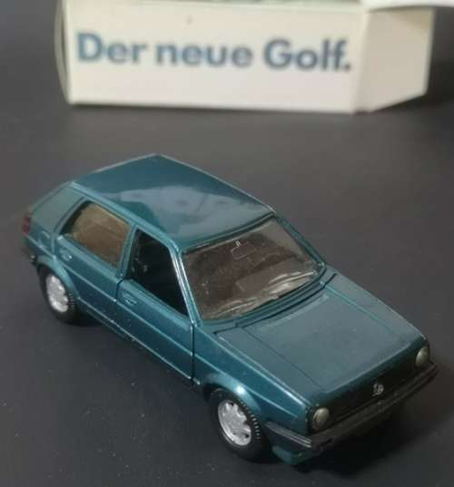 Volkswagen Golf Mk.II 1976 1:43 tourqoise-met Schabak NEW+boxed #5847 instant wheels