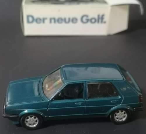 Volkswagen Golf Mk.II 1976 1:43 tourqoise-met Schabak NEW+boxed #5847 instant wheels