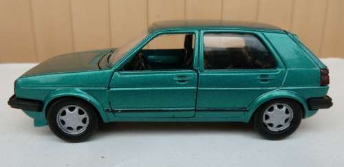 Volkswagen Golf Mk.II 1976 1:43 tourqoise-met Schabak NEW+boxed #5847 instant wheels