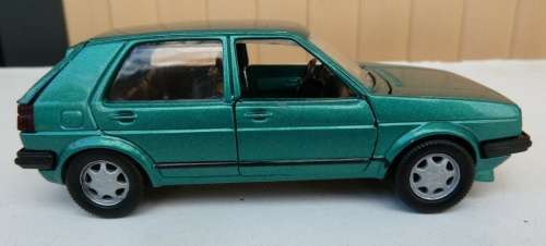 Volkswagen Golf Mk.II 1976 1:43 tourqoise-met Schabak NEW+boxed #5847 instant wheels