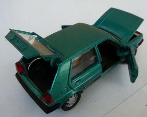 Volkswagen Golf Mk.II 1976 1:43 tourqoise-met Schabak NEW+boxed #5847 instant wheels