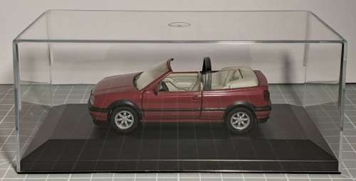 Volkswagen Golf III Cabriolet 1996 red-met 1:43 Schabak NEW+boxed #5848 instantwheels