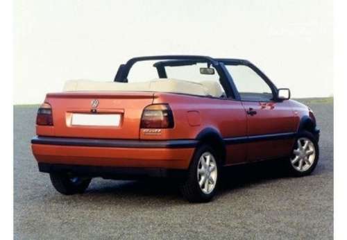 Volkswagen Golf III Cabriolet 1996 red-met 1:43 Schabak NEW+boxed #5848 instantwheels