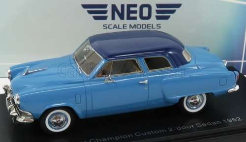 Studebaker Champion Custom 1952 lt.blue/dk.blue 1-43 NEO NEW+boxed   #5851 instant wheels