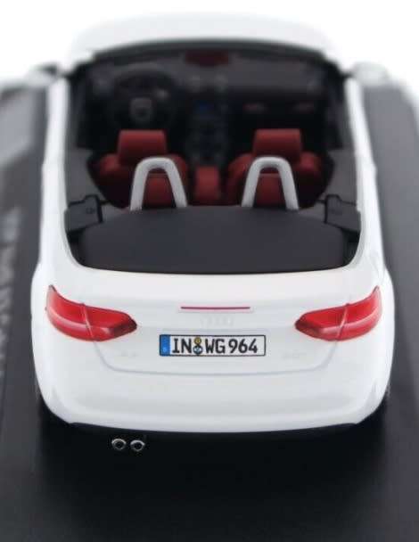 Audi A3 Cabriolet 2007 white 1/43 Minichamps Audi DlrEdn NEW+boxed   #5853 instant wheels