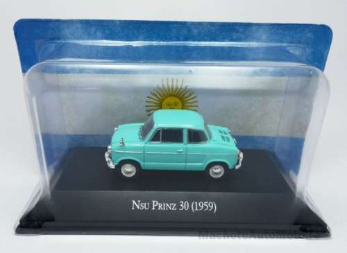 NSU Prinz 30 1959 turquoise 1:43 IXO NEW+boxed  #5855 instant wheels