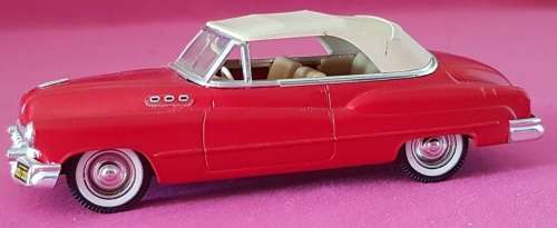 Buick Super 1950 (convertible) red+white 1:43 NEW+showcased  5856 instant wheels