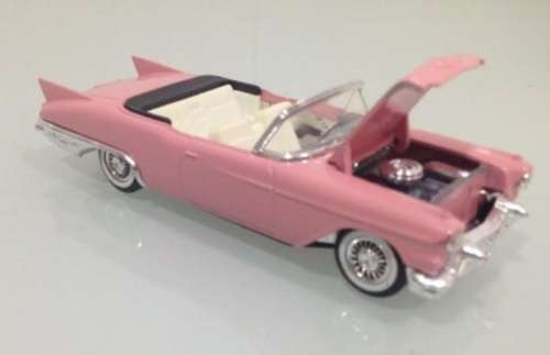 Cadillac Eldorado Biarritz convertible 1957pink 1/43 Solido NEW+showcased  #5861 instant wheels