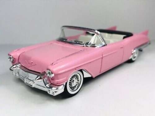Cadillac Eldorado Biarritz convertible 1957pink 1/43 Solido NEW+showcased  #5861 instant wheels