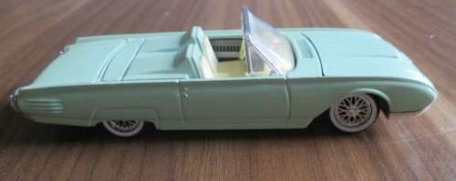 Ford Thunderbird convertible 1961 light blue 1/43 Solido NEW+showcased  *5862 instant wheels