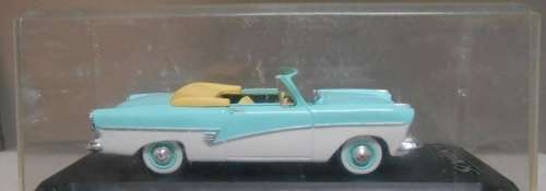 Ford Taunus 17M Cabriolet 1957 blue+white 1:43 Solido NEW+boxed  #5863 instant wheels