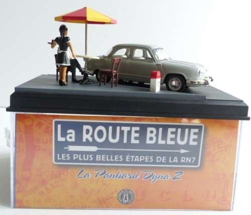Panhard Dyna Z 1954 lt.blue 1:43 IXO/Altaya NEW+boxed  #5864 instant wheels