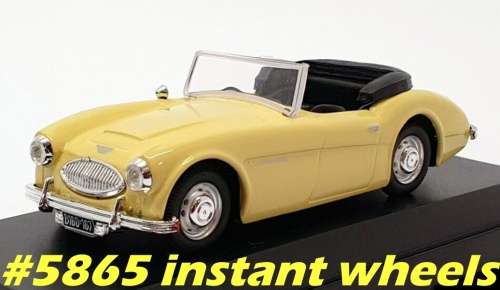Austin Healey 100-six 1959 yellow 1:43 Vitesse NEW+boxed  #5865 instant wheels