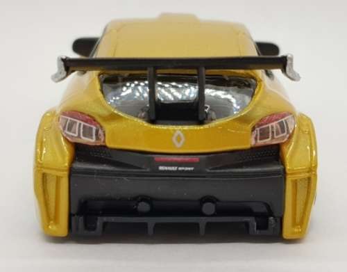 Renault Megane TROPHY 2009 yellow-met 1:43 Mondo Motors NEW+boxed #5867 instant wheels